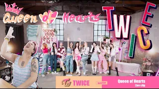 TWICE - "Queen of Hearts" Live Clip - Kpop Reaction