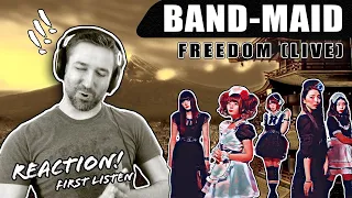 Songwriter REACTS to BAND-MAID - FREEDOM [Live] (First Listen!)