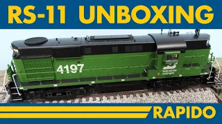 Rapido RS-11 New Run Unboxing!