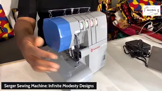 Un-Boxing My Brand New Serger Machine / Escape Sewing Nightmares: @CityofBramptonYouTube @sew