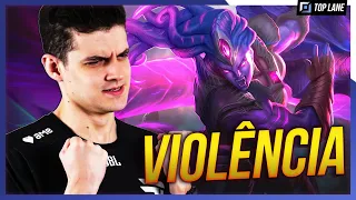 De volta com a CAMPEÃ MAIS AGRESSIVA do League of Legends! 🐙