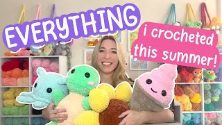 Everything I Crocheted This Summer / So Many Amigurumi