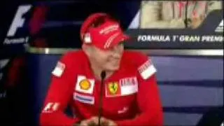 Kimi Räikkönen video with many SMILE!!!