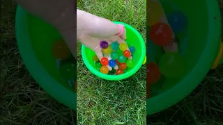 Making the WORLD’S LARGEST ORBEEZ with OCEAN WATER! 😱🌎🌊🫧 *RESULTS*