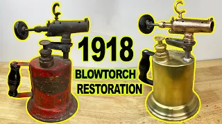 Antique Blowtorch Restoration - Amazing Results