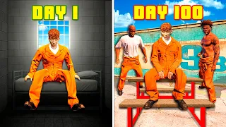 I Spent 100 DAYS in GTA 5 Prison! (Challenge)