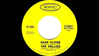 1967 HITS ARCHIVE: Dear Eloise - Hollies (mono 45)