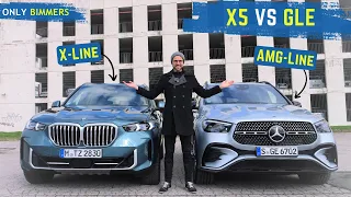 BMW X5 40d vs Mercedes GLE 450D - 2 of the Best Mid-Size SUV's !