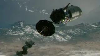 Cygnus spacecraft departs from International Space Station