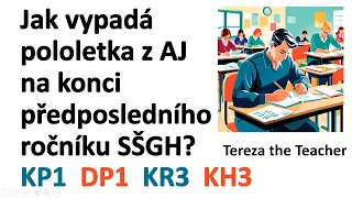 Jak vypadá pololetka z angličtiny na konci předposledního ročníku SŠGH