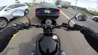 2015 Harley Davidson Street 750 POV Ride