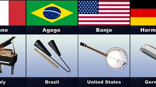 Musical Instruments from Different Country - Comparison Result