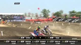 Gautier Paulin crash MXGP of Thailand 2015 - motocross