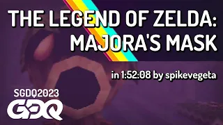 The Legend of Zelda: Majora's Mask by spikevegeta in 1:52:08 - Summer Games Done Quick 2023