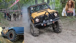 4x4 offroad 12 Zraz Komoča Challenge 22 Nissan Patrol Mitsubishi Pajero Jeep Cherokee Suzuki Samurai