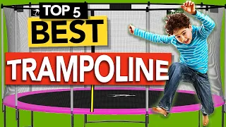 ✅ TOP 5 Best Outdoor Trampolines 2024 For Kids & Adults