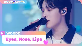 [KCON:TACT HI 5] WOODZ(우즈) - Eyes, Nose, Lips (원곡 : TAEYANG) | Mnet 211021 방송