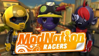 This Game is better Than MARIO KART | Mod Nation Racers