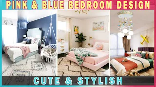 CALM & STYLISH! 30+ Pink and Blue Bedroom Design and Decoration For Girls 2023