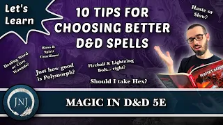 How to Choose Spells in D&D 5e | Magic in D&D 5e | Let’s Learn D&D