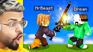 Dream vs. MrBeast in Minecraft Animation..