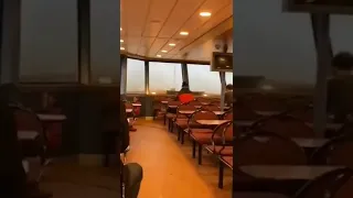 WAVES CRASH THROUGH FERRY BOAT WINDOWS! 😳