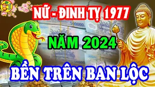 🔴Tử Vi 2024, Tuổi Đinh Tỵ 1977 Nữ Mạng Bất Ngờ Nhận Lộc Thần Tài, ĐỔI ĐỜI Giàu Sang Trả Sạch Nợ