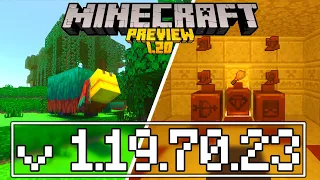 Minecraft PREVIEW 1.19.70.23 - Przegląd! Co Nowego? Sniffer! Archeologia!