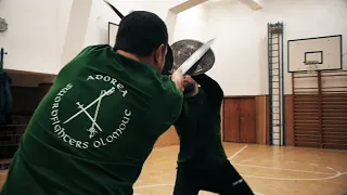 Adorea swordfight training