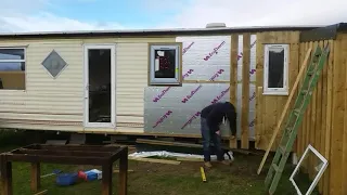 20181002_Static Caravan Upcyclying Project | Insulation | Cladding_Video #001