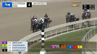 Gulfstream Park Carrera 4 - 29 de Enero 2022