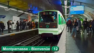Montparnasse - Bienvenüe | Line 12 : Paris métro ( RATP MF67 )