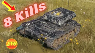 ELC EVEN 90  - 8 Kills 5.8K Damage World of Tanks 1vs6