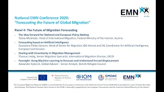 National EMN Conference 2020: “Forecasting the Future of Global Migration” Panel 4