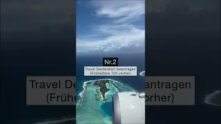 Diese 3 Dinge musst du bei deinem Malediven Urlaub beachten