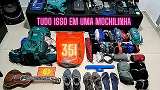 O QUE EU LEVO EM UM MOCHILÃO SEM DATA PARA VOLTAR | Minimalista ? ( Tudo o que você precisa saber )