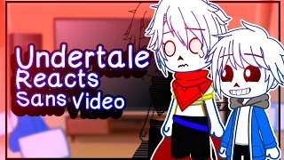 『﹉Undertale Reaction Sans Video Part 2﹉』 Gacha Neon ┃Undertale┃Reaction┃Sans┃