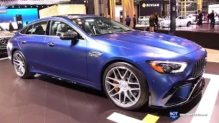 2019 Mercedes AMG GT 63 S 4 Door Coupe - Exterior and Interior Walkaround - 2019 NY Auto Show