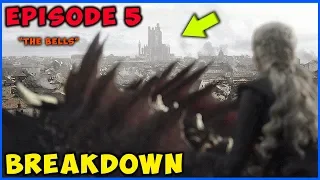 Game Of Thrones Season 8 Episode 5 "The Bells" Breakdown! ⚔️🛡