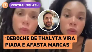 Ex-BBB Thalyta se pronuncia após fim do contrato com a Globo: 'Morei e caguei lá'