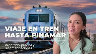 Como viajar en TREN hasta PINAMAR desde Buenos Aires || ARGENTINA*