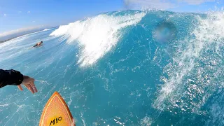 POV Fun Summer Surf in Hawaii - GoPro Hero 9 Max Lens