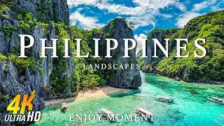 Philippines 4k - Relaxing Music With Beautiful Natural Landscape - Amazing Nature - 4K Video UltraHD