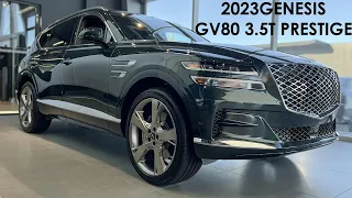 2023 Genesis GV80 3.5T Prestige - Walkaround, Interior and Exterior Details