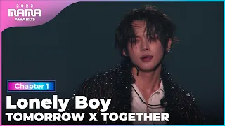 [2022 MAMA] TOMORROW X TOGETHER - Lonely Boy | Mnet 221129 방송