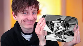 This guy bought Pewdiepie's REAL Diamond Play Button on eBay