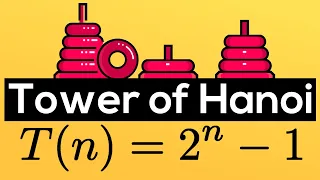 The Tower of Hanoi (Recursive Formula and Proof by Induction)