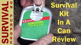 Survival Kit In A Can Review - Survival Gear