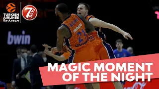 7DAYS Magic Moment of the Night: Klemen Prepelic, Valencia Basket