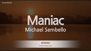 Michael Sembello-Maniac (Melody) [ZZang KARAOKE]